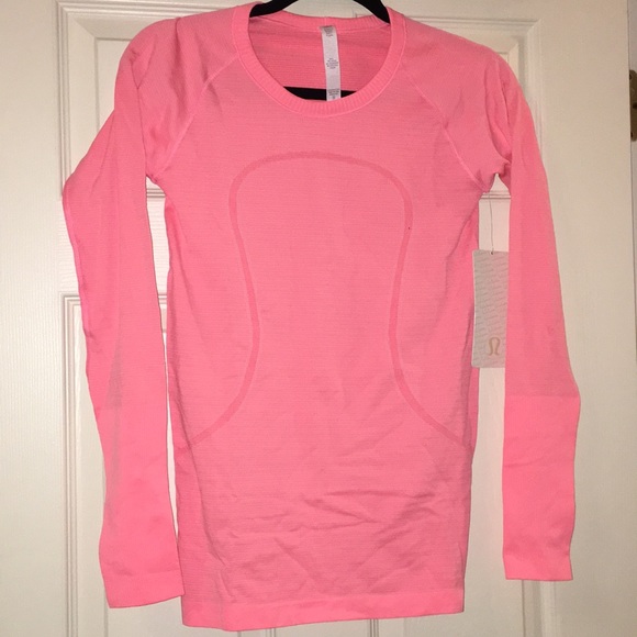 lululemon athletica Tops - Lululemon Swiftly Tech LS Crew* Stripe longsleeve